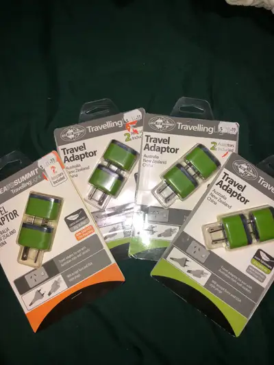Travel Adaptors for Australia, China, New Zealand, View more