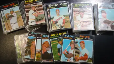 1971 opc baseball card lot of 21 cards, View more
