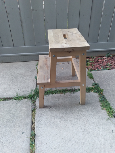 Step stool, solid wood, View more