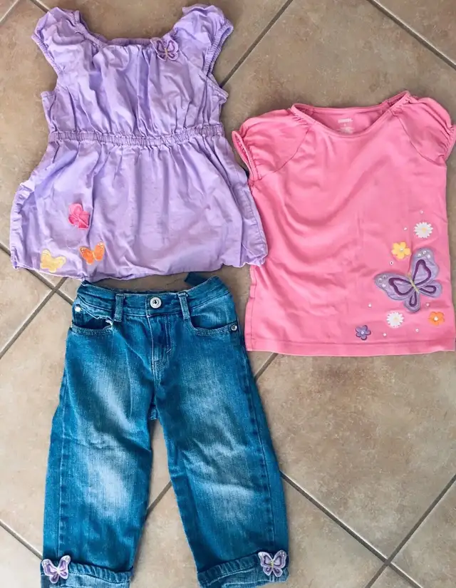 GYMBOREE size 6 outfit ‘Butterfly Blossoms’ Line 628632613013771211