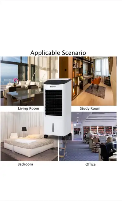 Moving Sale Costway Evaporative Portable AirCooler Fan humidifie, View more