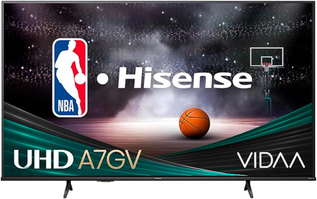 Brand new: Hisense 65" A7GV 4K Ultra HD VIDAA Smart TV (65A7GV) in TVs in Vancouver