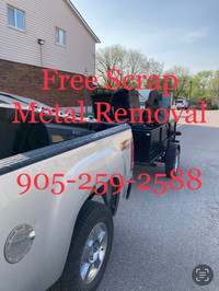 Free scrap metal pickups 