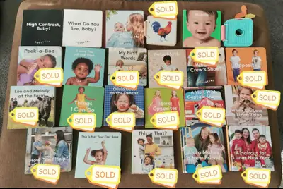 *Pick up only in West Springs SW. ** $15 EACH. ** My child loves these all of the unique Lovevery bo...