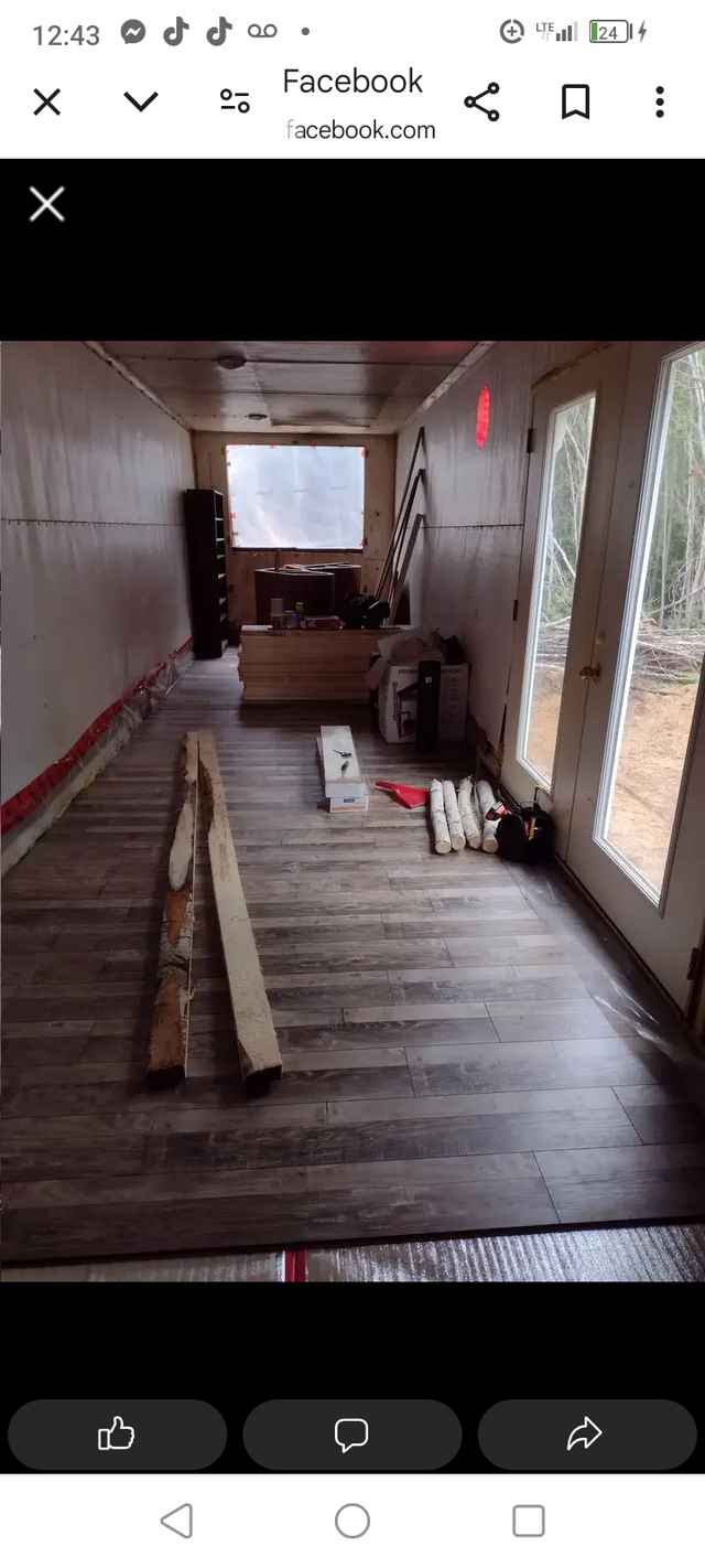 Reefer trailer converted into spacious tiny home in Cargo & Utility Trailers in Sudbury - Image 8