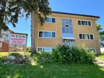 Two bedroom apartment available at 109-25Ave N (beside Centre St ) Bus 3.to downtown 5 minutes. Rent...