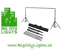 BRAND NEW! - Backdrop support kit - 2 stands and Crossbar!
