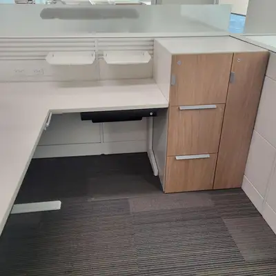 Teknion Leverage System-Used Desk/Cubicles For Sale-Call Us!, View more