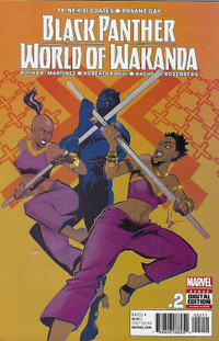 Black Panther World of Wakanda Marvel 2 Cover A Afua Richardson
