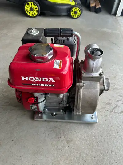 • New mechanical seal • New engine crank seal • New spark plug • Fresh engine oil Highlights: • 2” s...