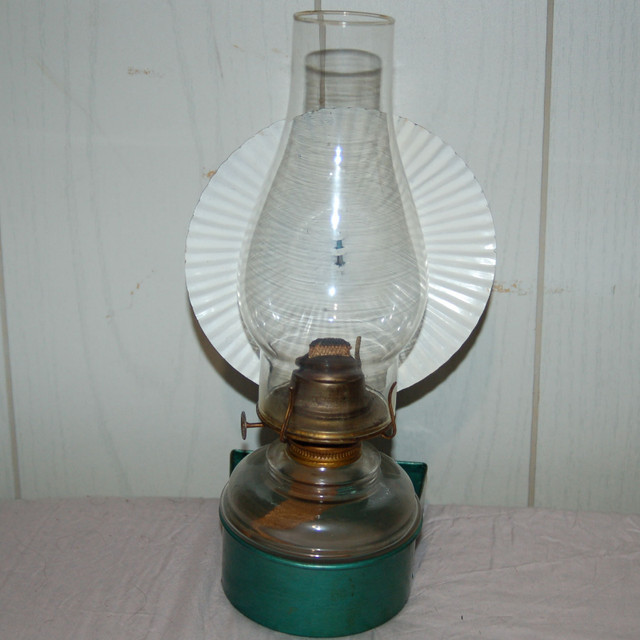 P&A Oil Lamp Lantern PATENT 1897 Antique Camp Wall Bracket in Fishing, Camping & Outdoors in Sudbury