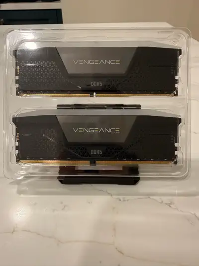 Selling a set of Corsair Vengeance DDR5 RGB Memory. Part no is CMH96GX5M2B5600C40 Working perfectly...