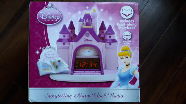 Disney princess alarm clock radio in Other in Sault Ste. Marie