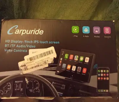 Carpuride HD Display 9 inch scr android auto Apple car play, View more