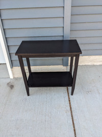 Wood End Table - 23.5 x 12 x 24 Inches