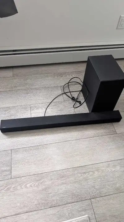 Samsung soundbar and subwoofer , View more