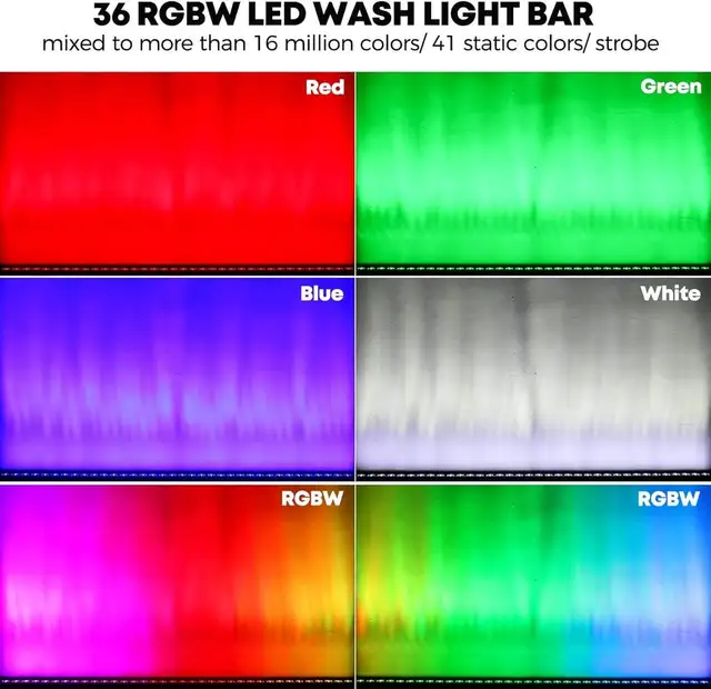 LED Wash Light Bar, 120W 40" Stage Light, Spectrum in Indoor Lighting & Fans in Kitchener / Waterloo - Image 6