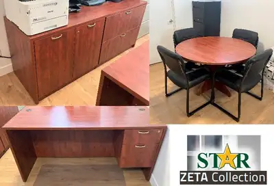 Mobilier de bureau professionnel complet Star de Zeta + Acces., View more