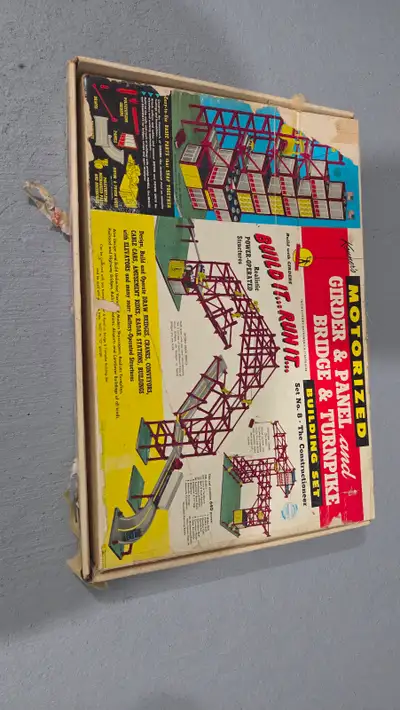 FREE - Vintage ''Mecano'' set building kit from 1960's, View more