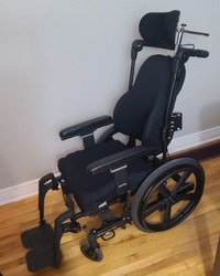 Stellar GLT Manual Tilt Wheelchair w Headrest & Roho Seat, 2022
