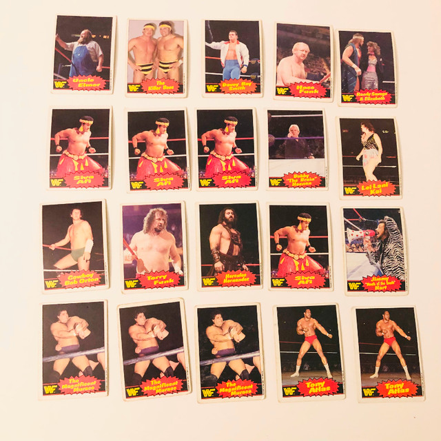 1985 WWF O Pee Chee Wrestling Cards Lot of 58 in Arts & Collectibles in City of Toronto - Image 2