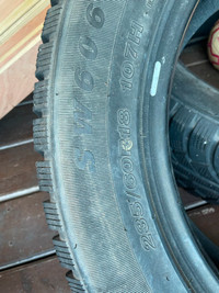 Two tires,  235/60 R18