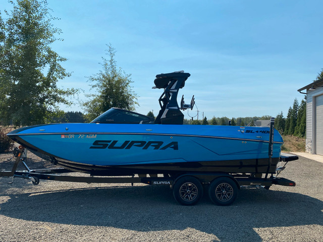 2019 Supra SL 400 Weekly Boat Rental in Powerboats & Motorboats in Calgary - Image 2