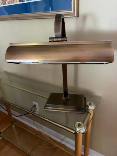 Banker's Lamp Antique Brass Finish, View more
