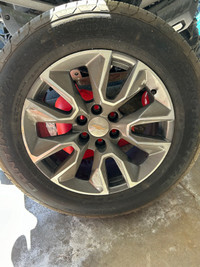 New 2023 Chevrolet Tahoe 6 bolt tires and rims  