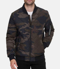 Calvin Klein camouflage jacket size L