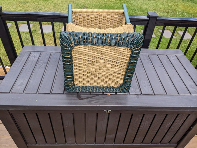 Wicker accent table in Other Tables in Brantford - Image 2