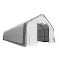 Peak Double Truss (W30’×L60’×H22’) Storage Shelter