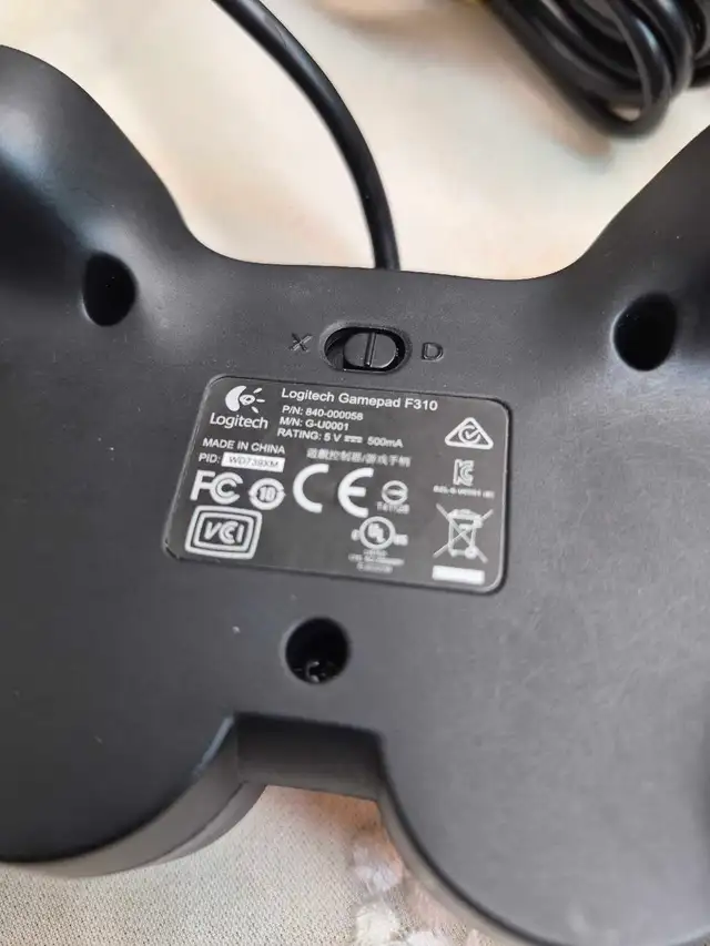Logitech Gamepad F310 Wired USB Game Controller for PC/Mac | Other ...
