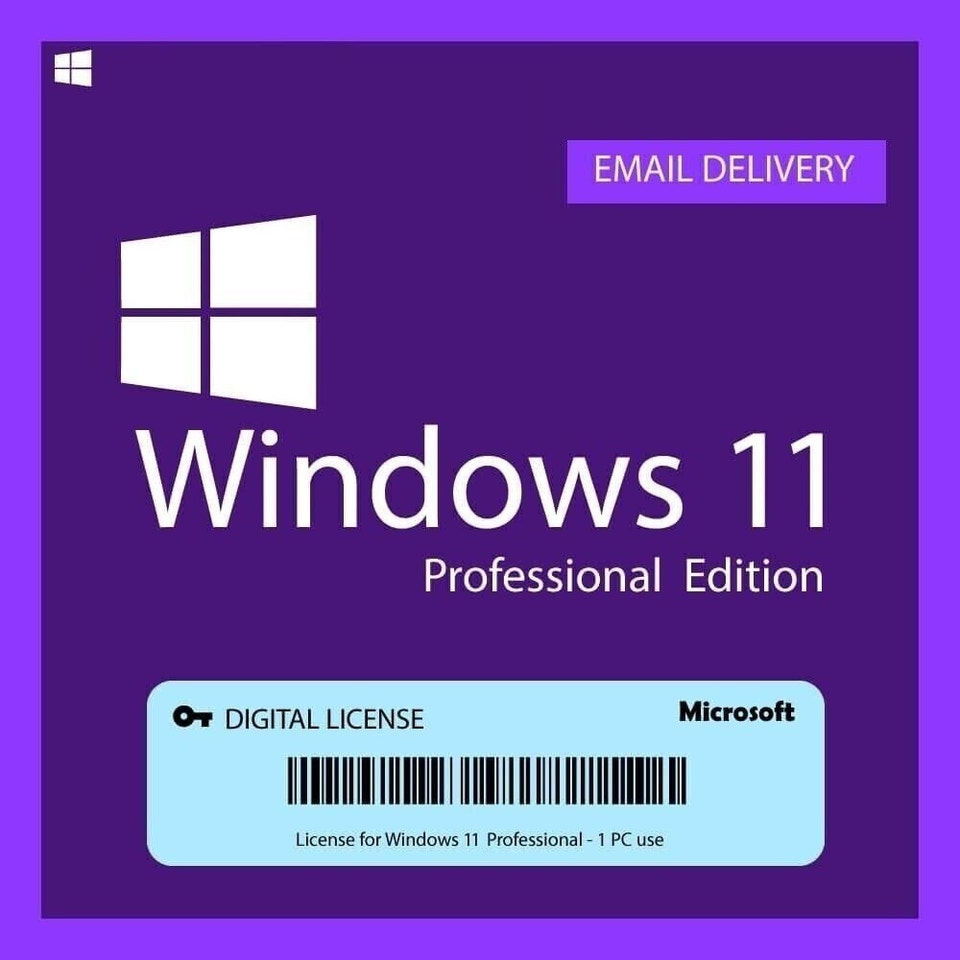 Microsoft Windows 11 Pro Product Key Instant INTERNET Activat ...