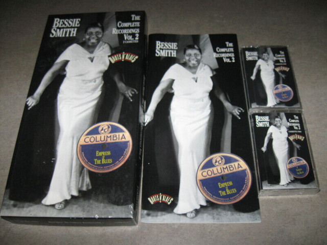 Bessie Smith-Complete Recordings Vol. 2-CASSETTE box set + bonus in CDs, DVDs & Blu-ray in City of Halifax