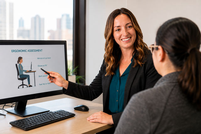 Office Ergonomic Assessments | Calgary | Reduce Pain & Improve C