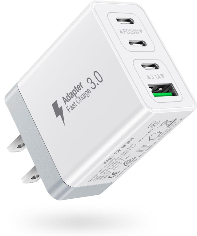 BRAND NEW 40 WATT WALL CHARGER FAST CHARGING BLOCK in General Electronics in Hamilton