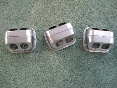 Lot of 3 Floor Monument Electrical Outlet Junction Box USED, View more
