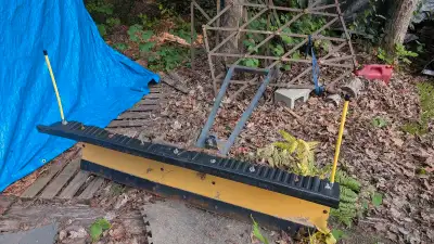 60 inch plot with brackets. Worked good. Sold atv, no use for it now. Call or text for quicker reply...
