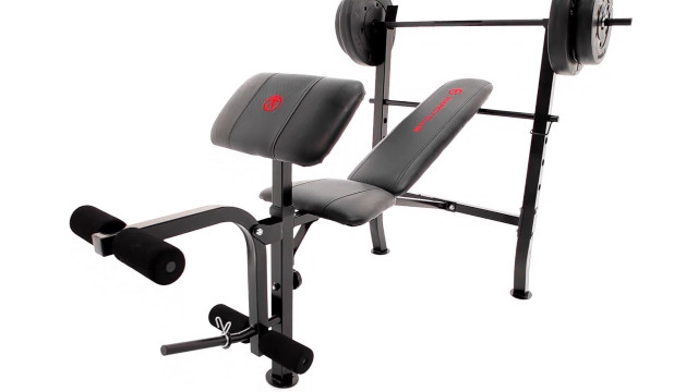 Marcy Standard Weight Bench Vinyl-Coated Weight Set  in Exercise Equipment in Brantford