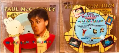 Paul McCartney and The Frog Chorus Die Cut Picture Disc 7"-1984, View more