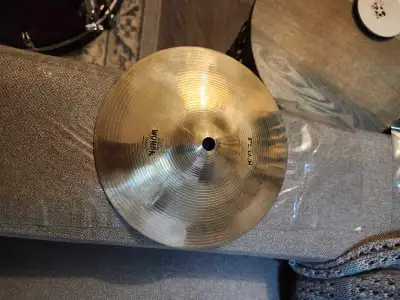 Wuhan B20 8" drum splash cymbal with mount., View more