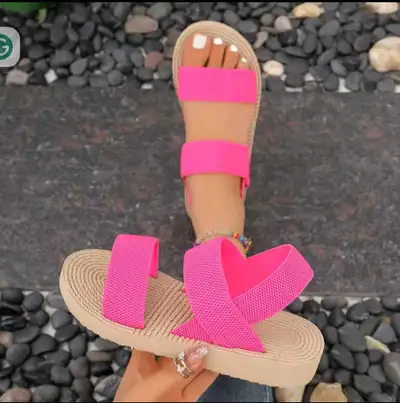 New!!! Women's Pink Slide Sandals, View more