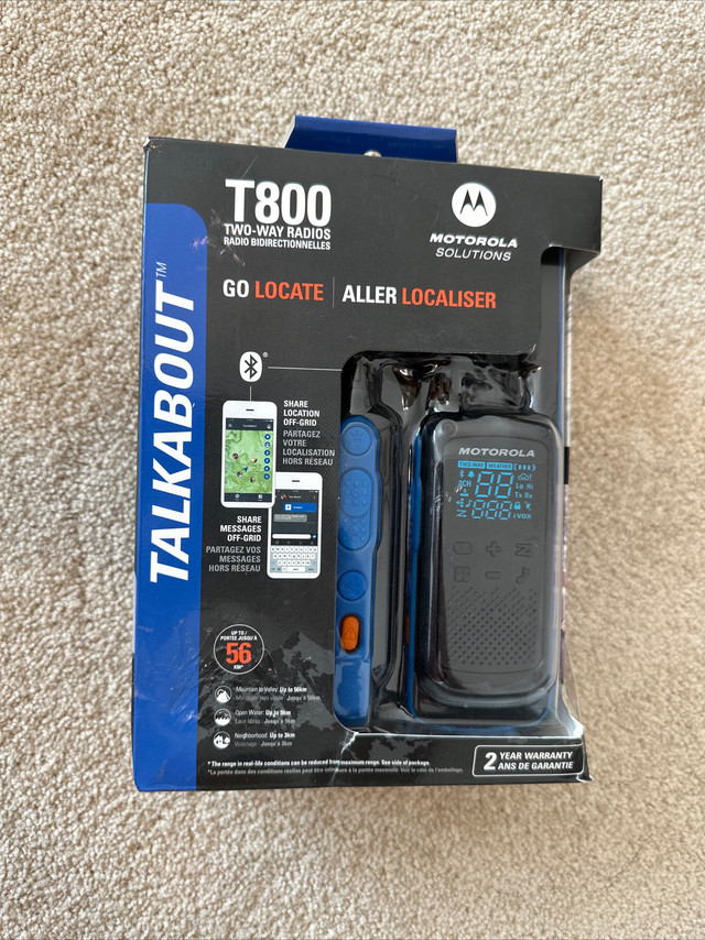 Motorola Talkabout T800 TwoWay Radios | General Electronics | Barrie |  Kijiji