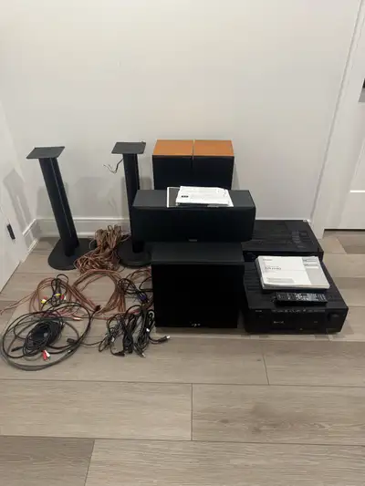 Included Components TV • LG 75” Smart TV Model: 75SJ8570 Speakers & Subwoofers • Paradigm CC-170 v3...