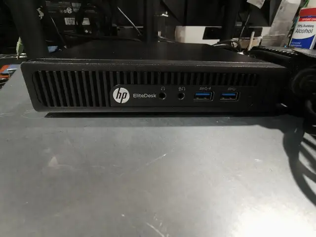 HP 705 G3 Mini PC 256 SSD 8GB DDR4 AMD A10 cpu Windows 11 Pro in Desktop Computers in Markham / York Region - Image 3