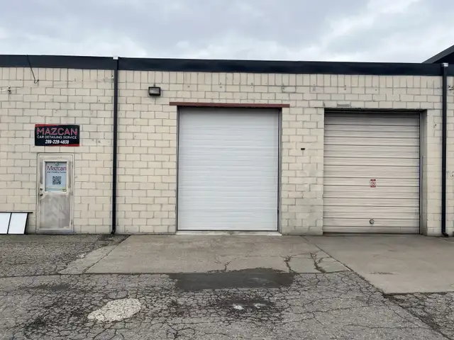 Industrial/commercial 1000sq/ft unit for rent