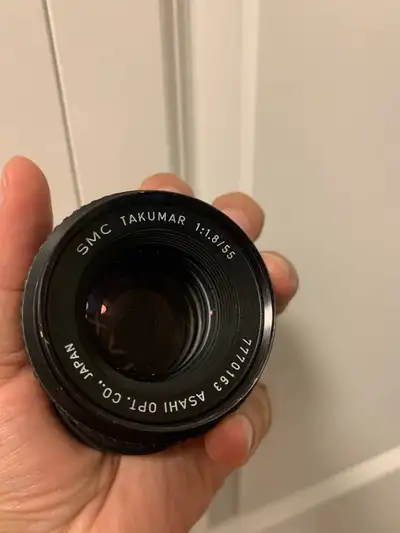 Pentax Asahi Smc Takumar 55mm F/1.8 M42 Stand, View more