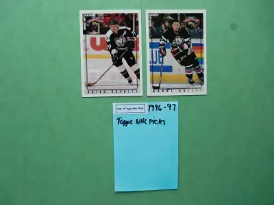 Topps NHL Picks 1996-97 Compléter votre série / Complete your set! *Plus de photo disponible sur dem...
