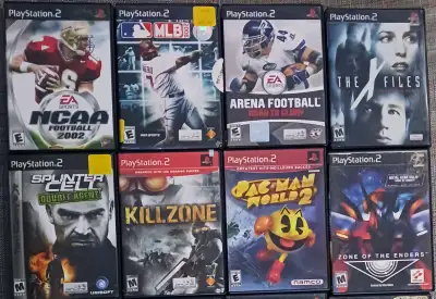 Jeux PSP, PS2 à vendre ou échanger(voir liste) Prix sur demande, View more